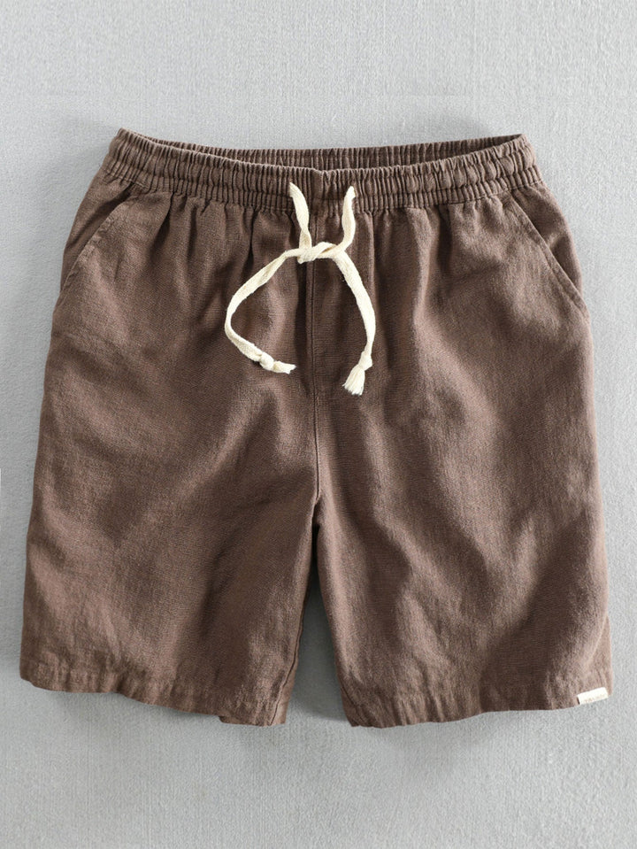 Leinen-Shorts mit Kordelzug für Herren – Leicht und atmungsaktiv 6
