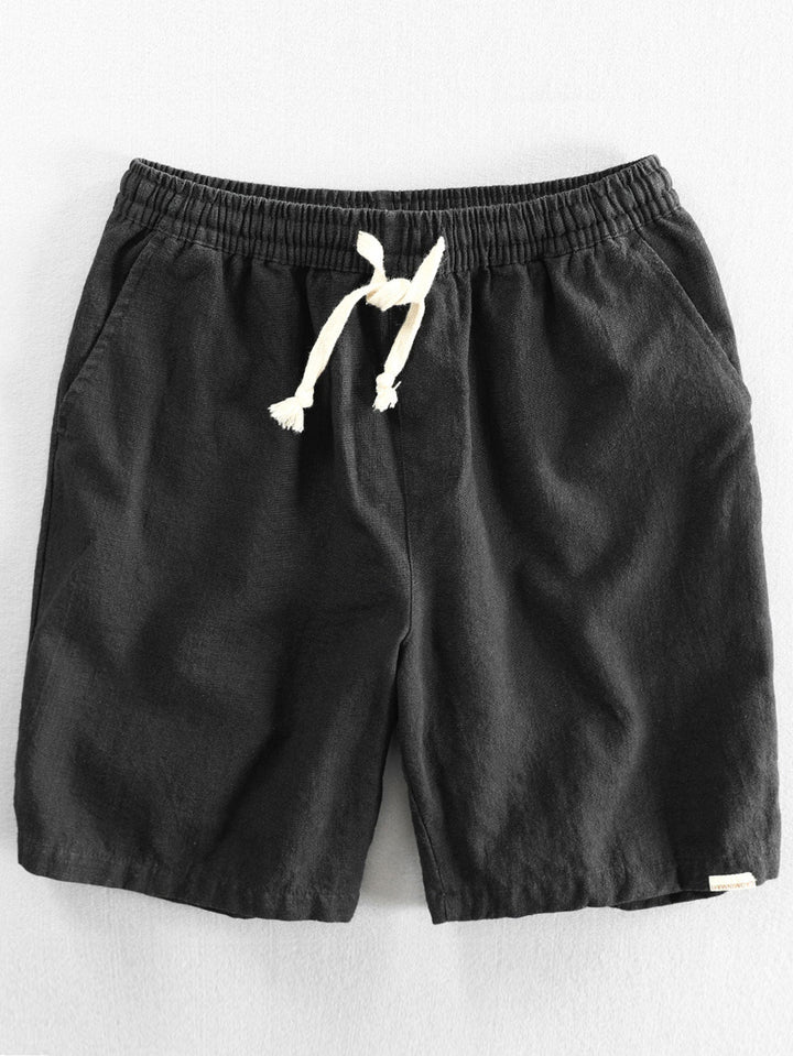Leinen-Shorts mit Kordelzug für Herren – Leicht und atmungsaktiv 7