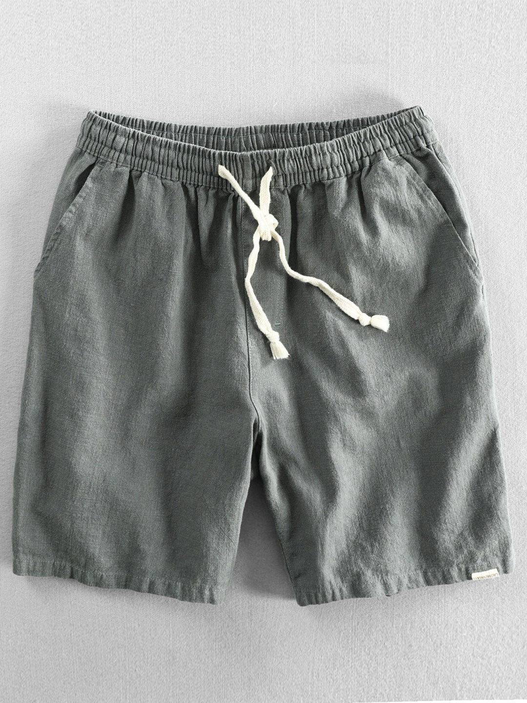 Leinen-Shorts mit Kordelzug für Herren – Leicht und atmungsaktiv 8