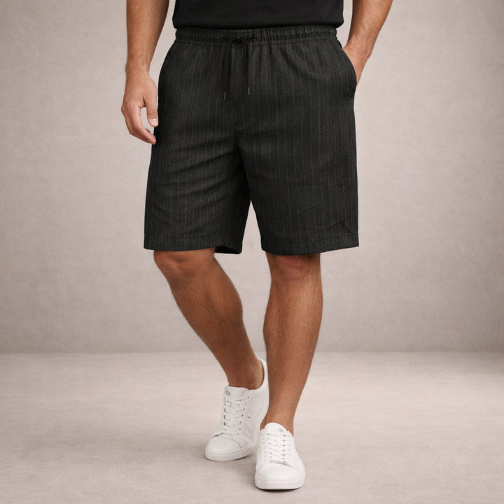 Leinen-Sommershorts für Herren – Kordelzug, Lässiger Schnitt 8