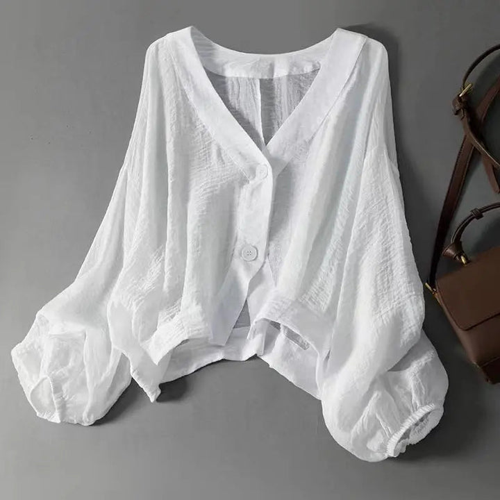 Leinenbluse für Damen – Elegant & sommerlich 1