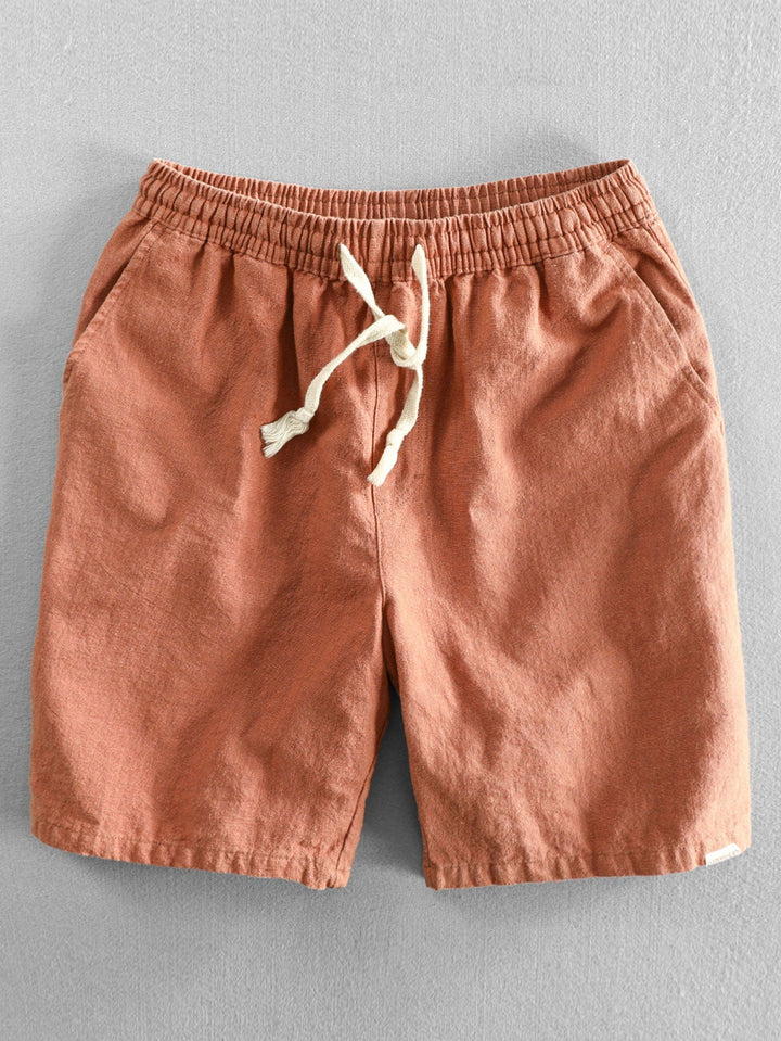 Linen Drawstring Shorts für Herren – Leicht und atmungsaktiv 9