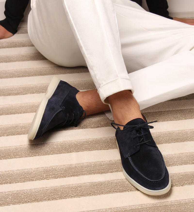 Loafer für Herren – Wildleder und mit Quasten 1