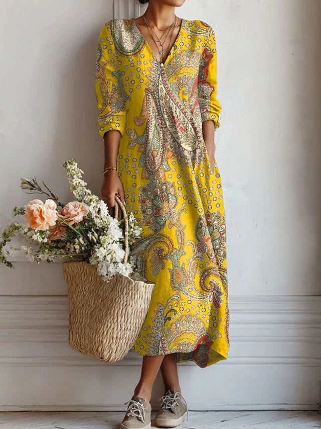 Maxi-Kleid für Damen – Leicht & Elegant mit luftigem Chiffon 2