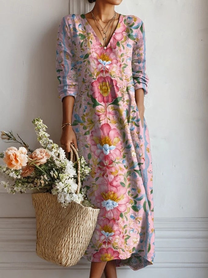Maxi-Kleid für Damen – Leicht & Elegant mit luftigem Chiffon 5