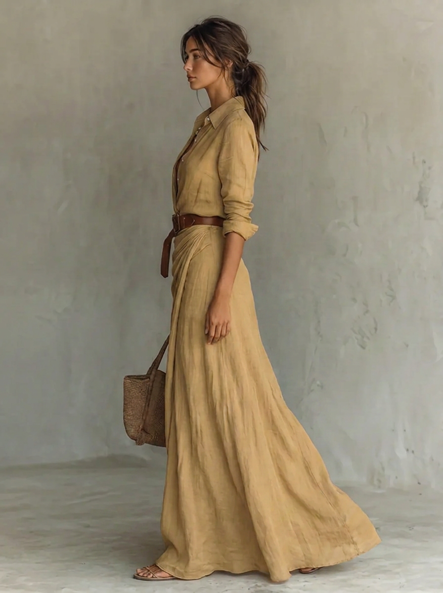 Maxikleid fuer Damen 2