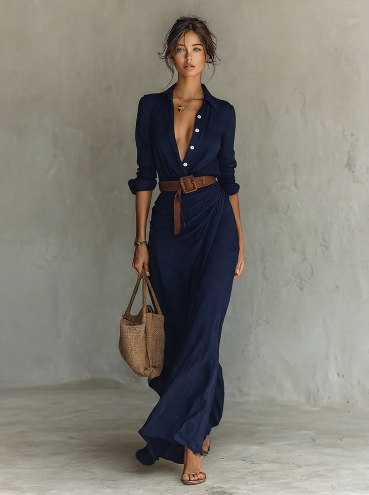 Maxikleid fuer Damen 4