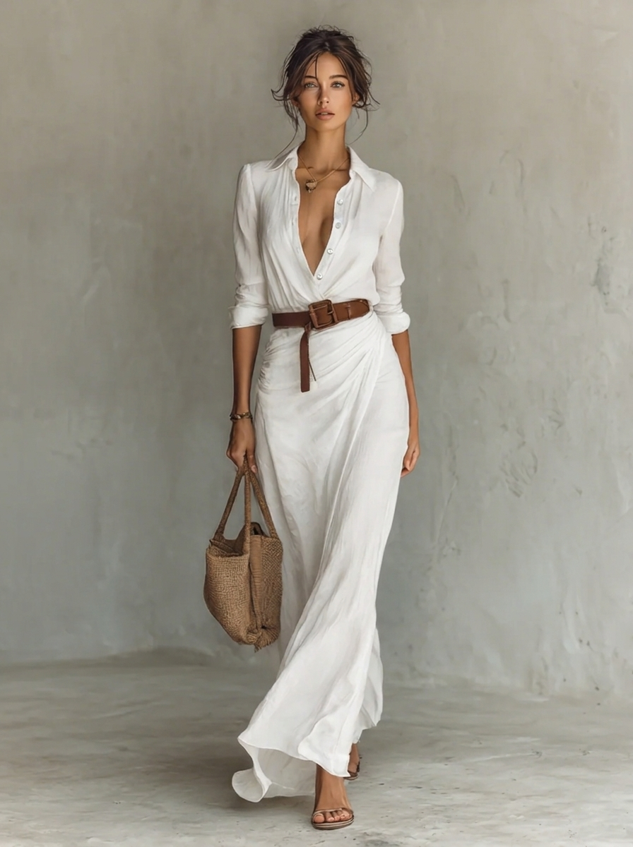 Maxikleid fuer Damen 5