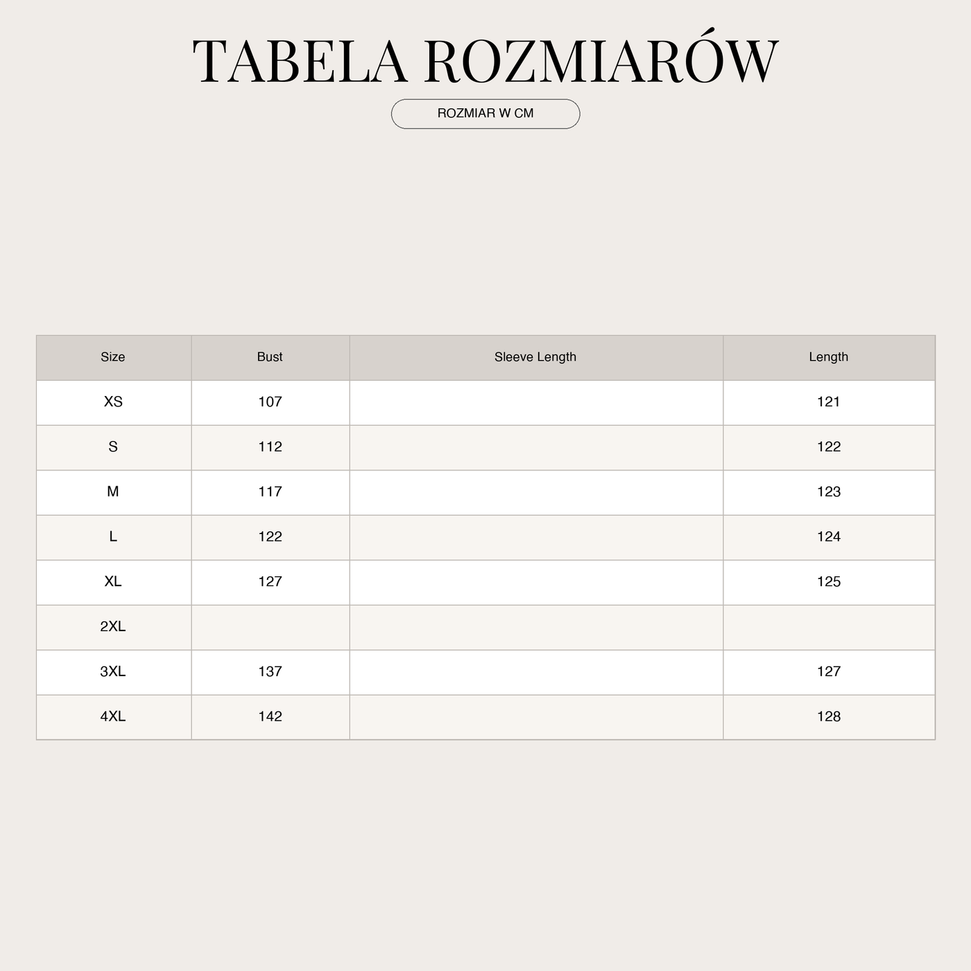 Sukienka midi damska – W paski, z listwą guzikową i krótkim rękawem size chart