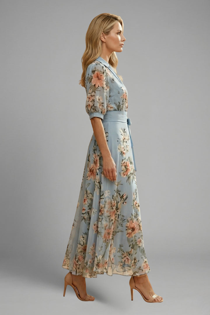 Midikleid_fuer_Damen_V_Ausschnitt_mit_Blumenmuster_4