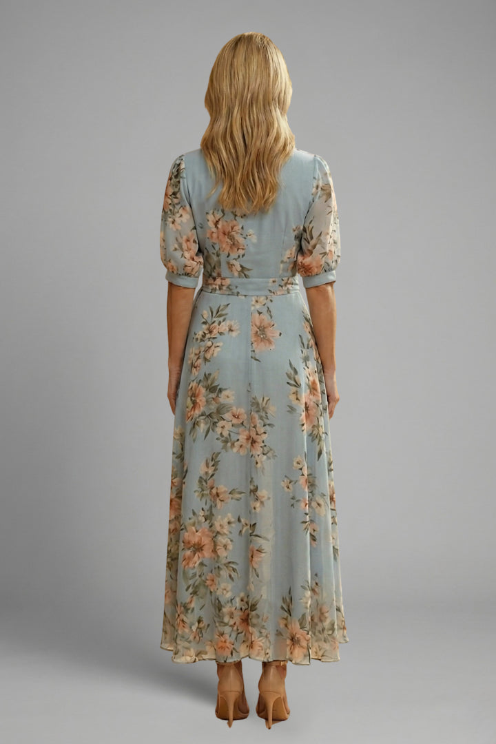 Midikleid_fuer_Damen_V_Ausschnitt_mit_Blumenmuster_5