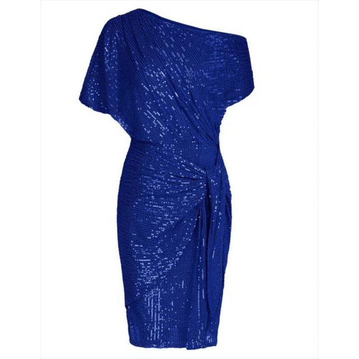 Pailletten-Cocktailkleid für Damen – Midi-Länge 2