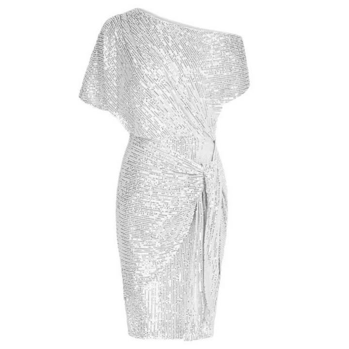 Pailletten-Cocktailkleid für Damen – Midi-Länge 9