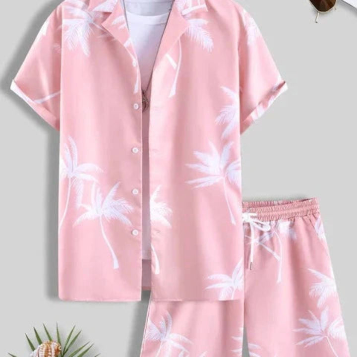 Palmen-Outfit-Set für Herren | Sommer