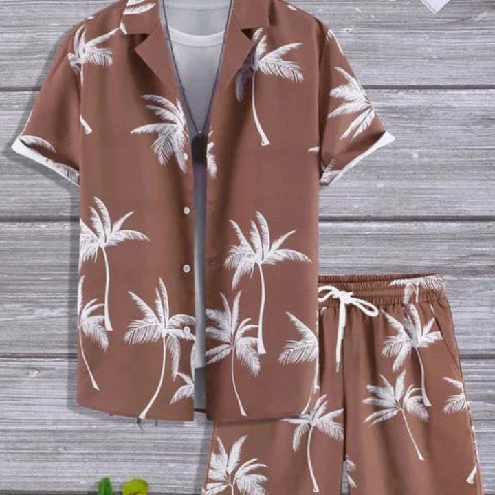 Palmen-Outfit-Set für Herren | Sommer