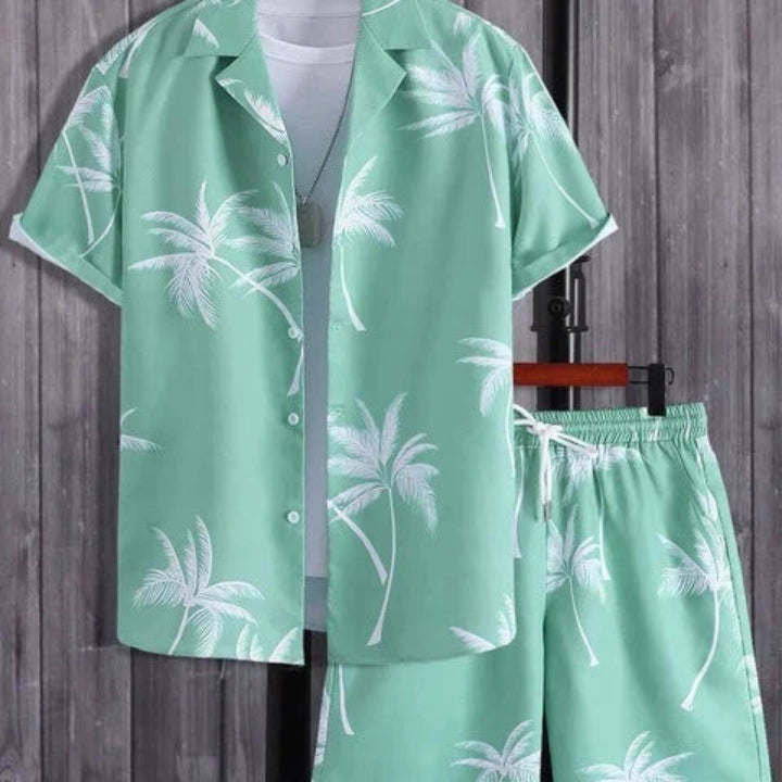 Palmen-Outfit-Set für Herren | Sommer