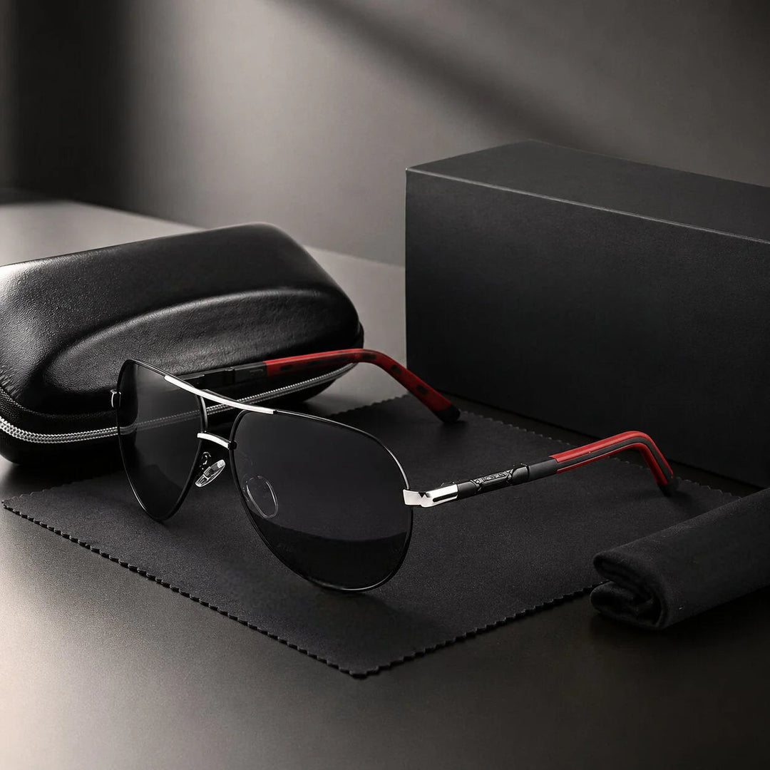Piloten_Sonnenbrille_Polarisiert_UV400_Schutz_Anti_Reflex_2