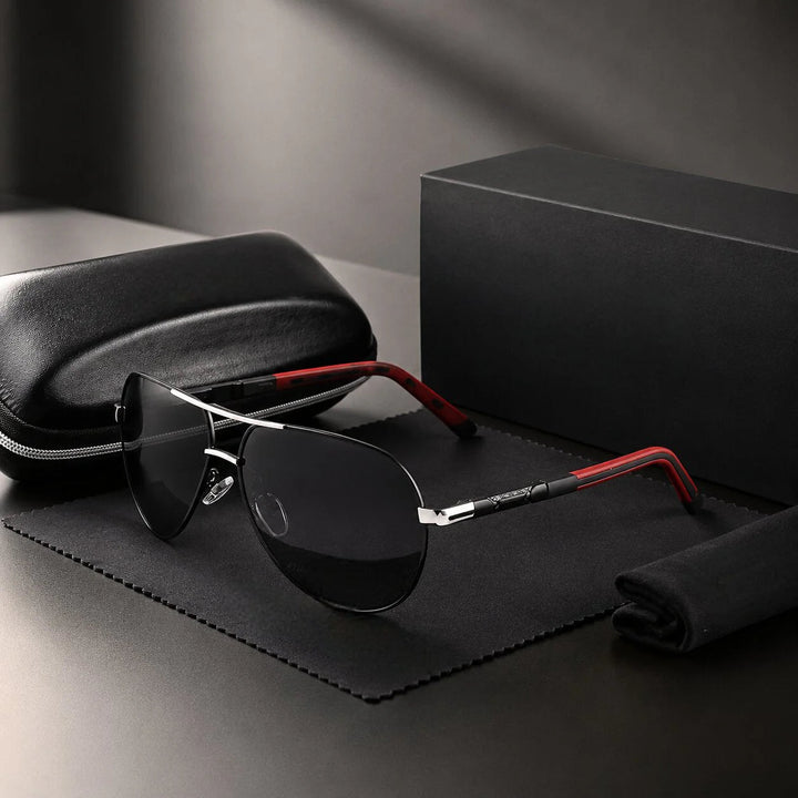 Piloten_Sonnenbrille_Polarisiert_UV400_Schutz_Anti_Reflex_2