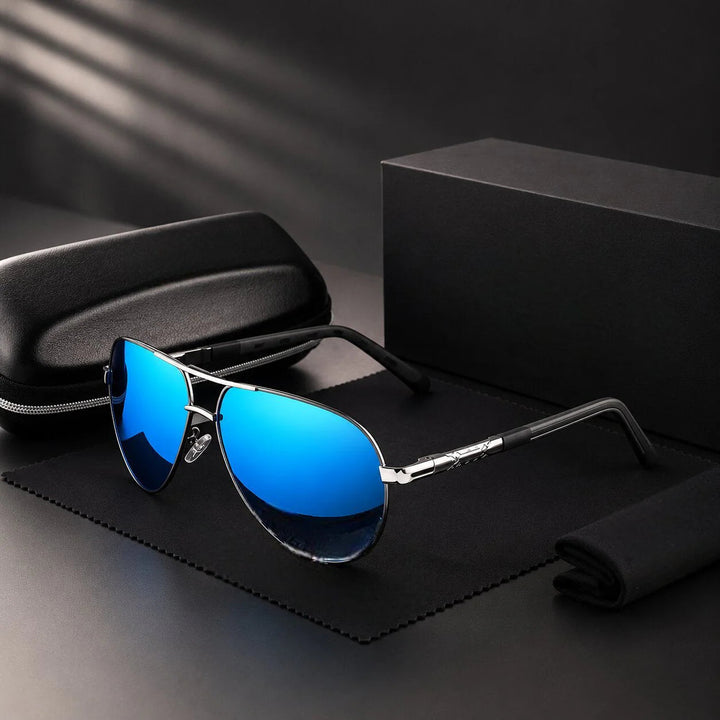 Piloten_Sonnenbrille_Polarisiert_UV400_Schutz_Anti_Reflex_4