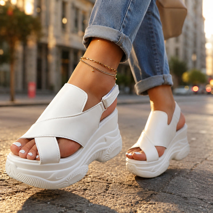 Plateau-Sandalen für Damen – Mit ergonomischem Fußbett & robustem Profil 3