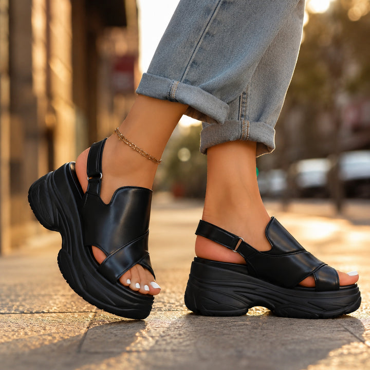 Plateau-Sandalen für Damen – Mit ergonomischem Fußbett & robustem Profil 5