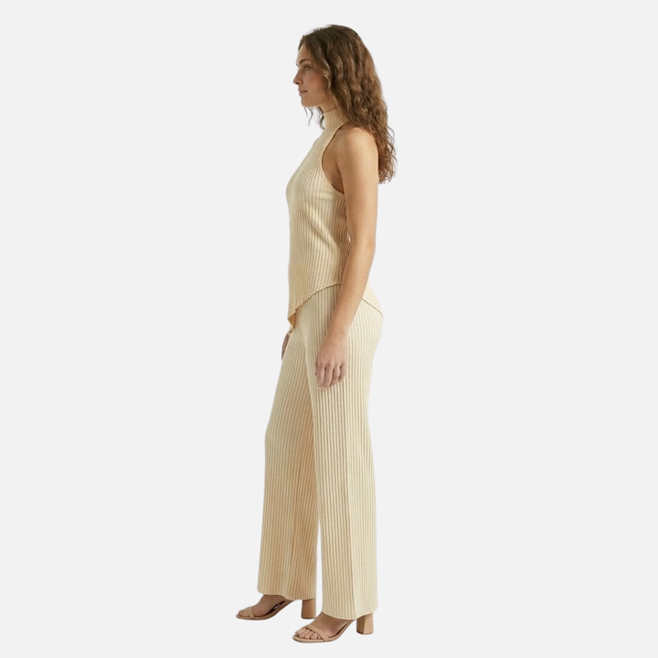 Plissee Set mit Neckholder-Ausschnitt für Damen