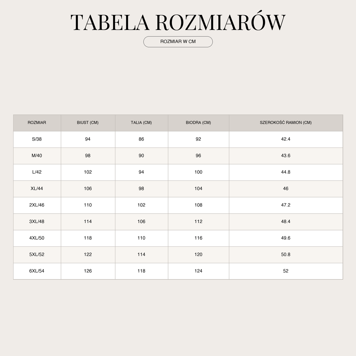 Seidenhemd für Herren – mit edlem Glanz und leichtem Tragekomfort size chart