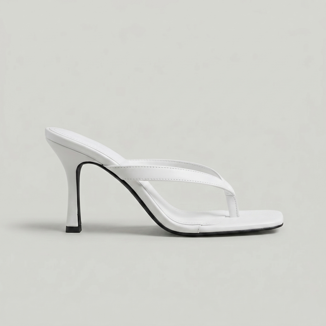 Slingback-Stilettos für Damen – Mit Karree-Spitze und hohem Absatz 5