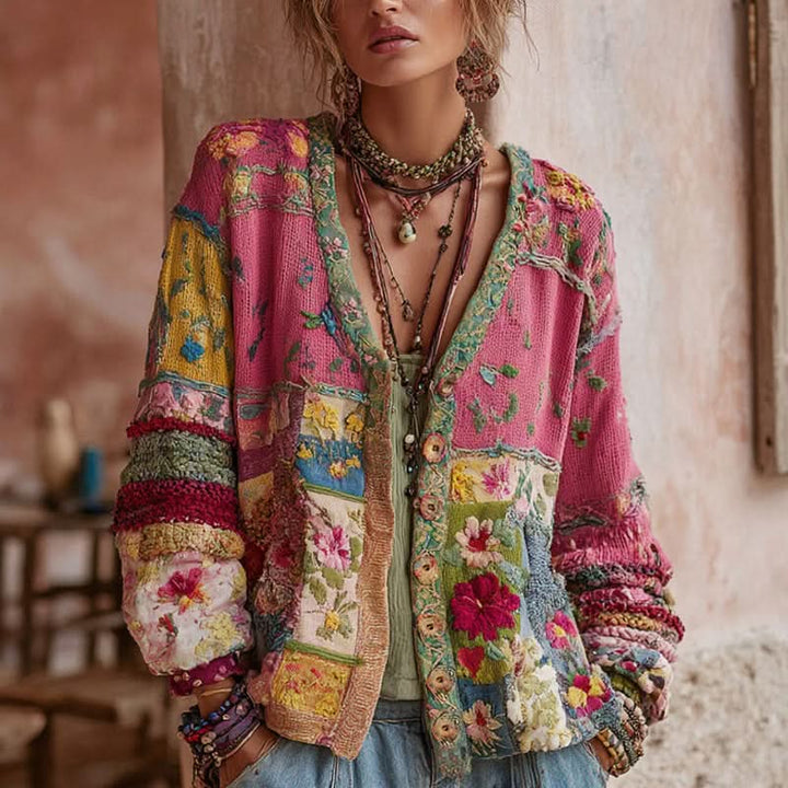 Sommer-Cardigan für Damen – Elegant mit feinem Strickmuster 1