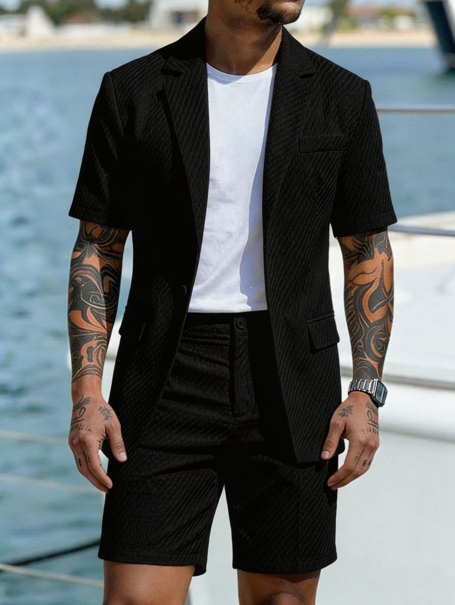 Sommer-Zweiteiler Set für Herren – Eleganter Freizeitstil 2