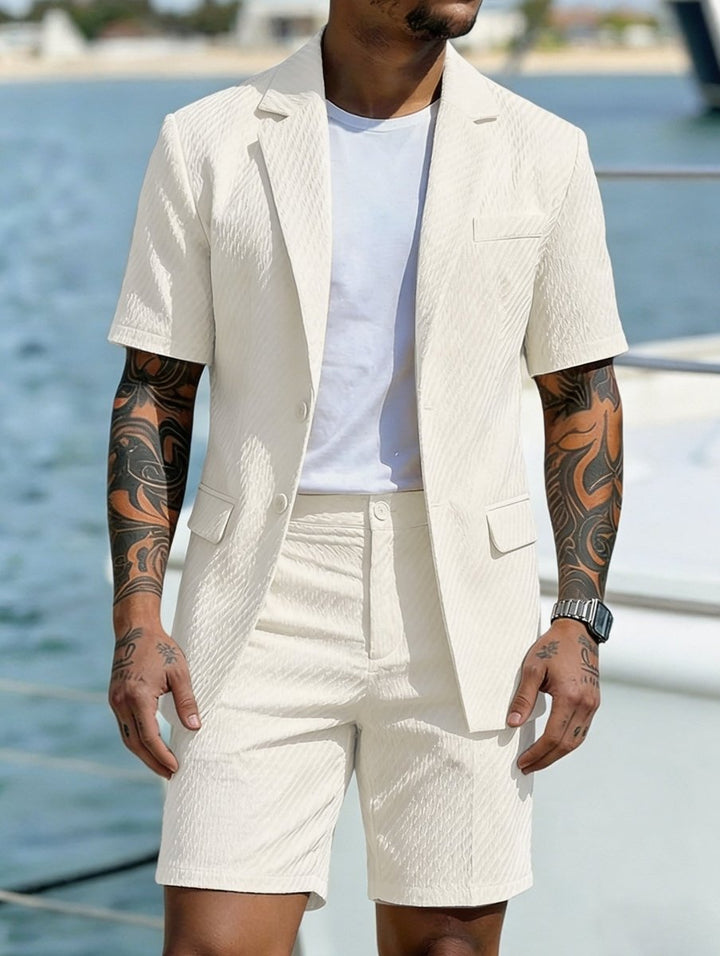 Sommer-Zweiteiler Set für Herren – Eleganter Freizeitstil 3