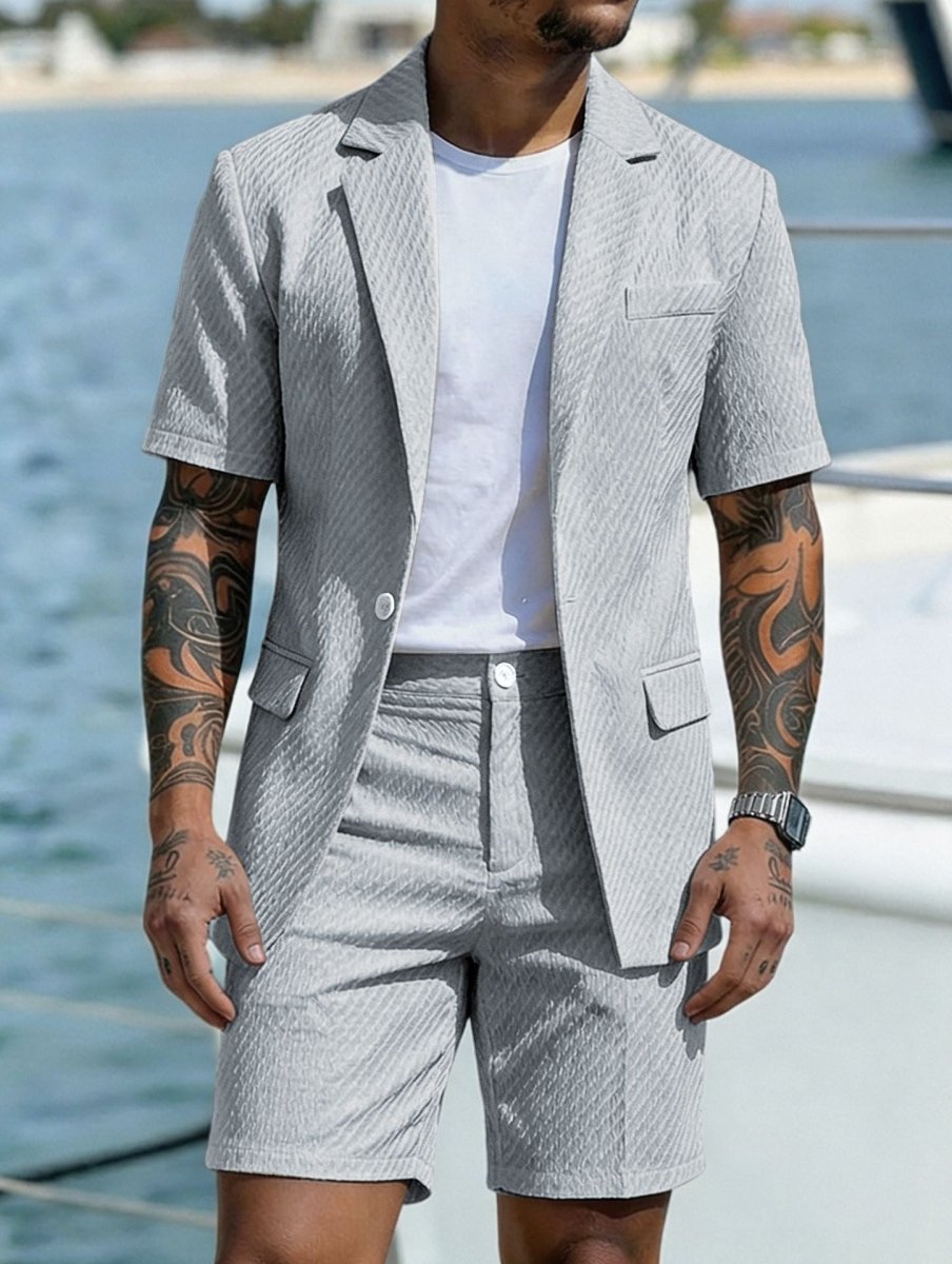Sommer-Zweiteiler Set für Herren – Eleganter Freizeitstil 4