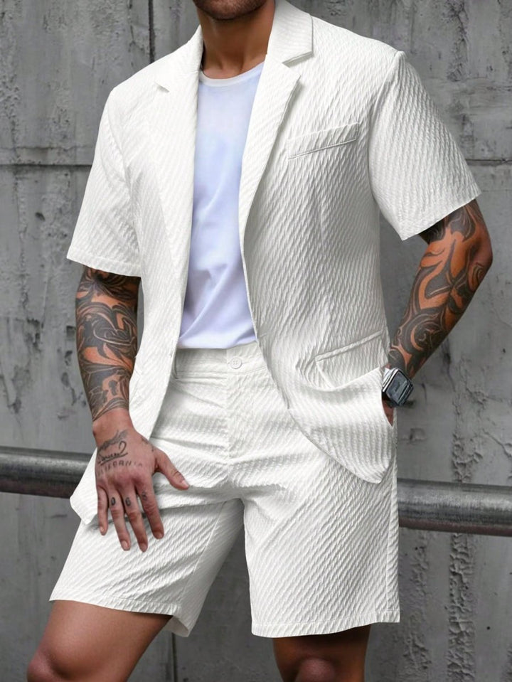 Sommer-Zweiteiler Set für Herren – Eleganter Freizeitstil 5