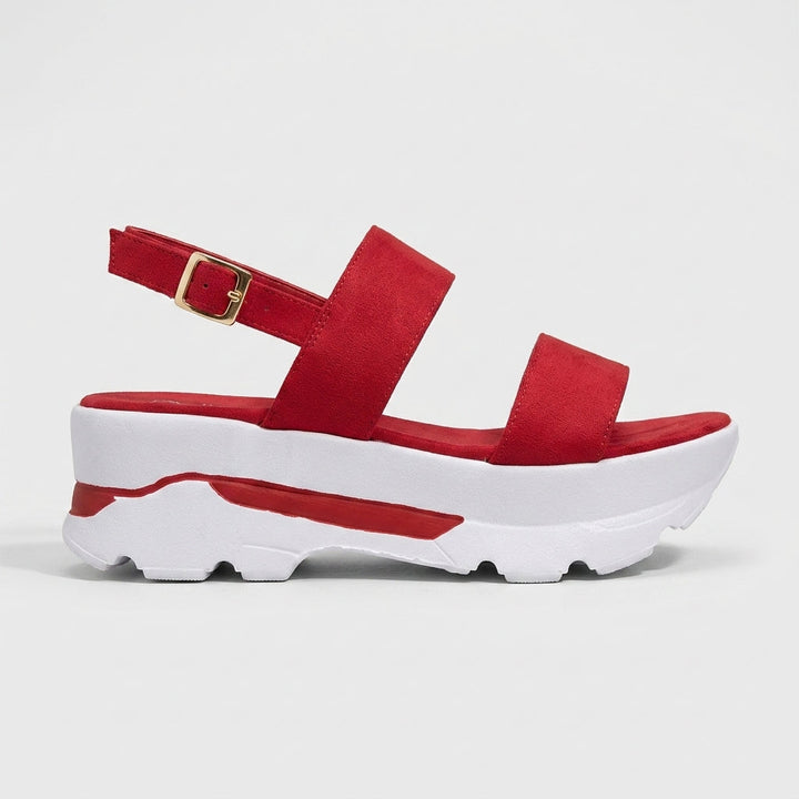 Sportliche Plateau-Sandalen für Damen – Mit offener Zehe 4