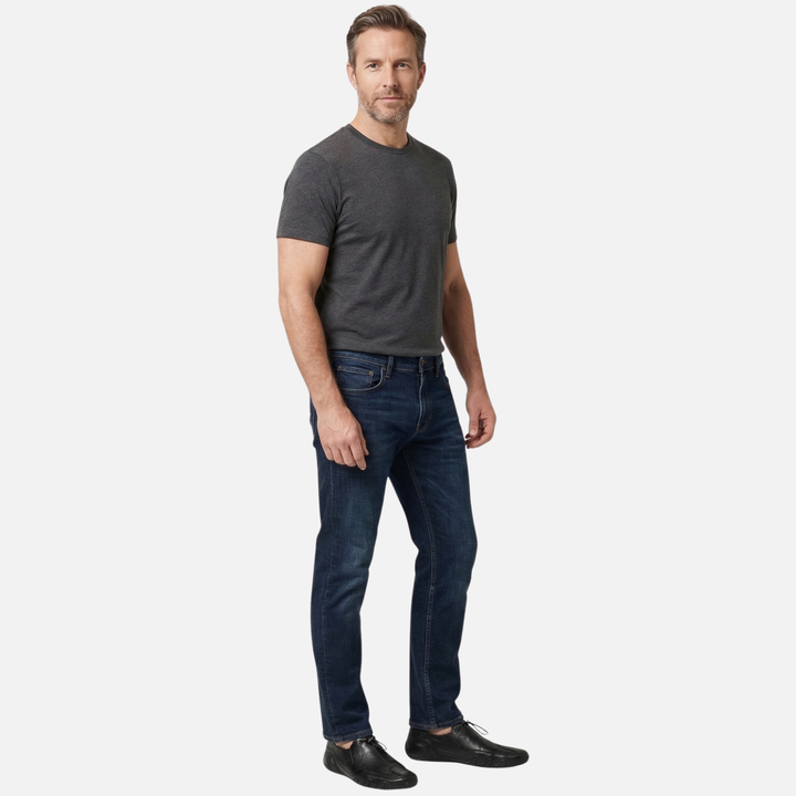 Sportliche Slip-On Sneaker Elastische Schnürung mit Gummisohle für Herren