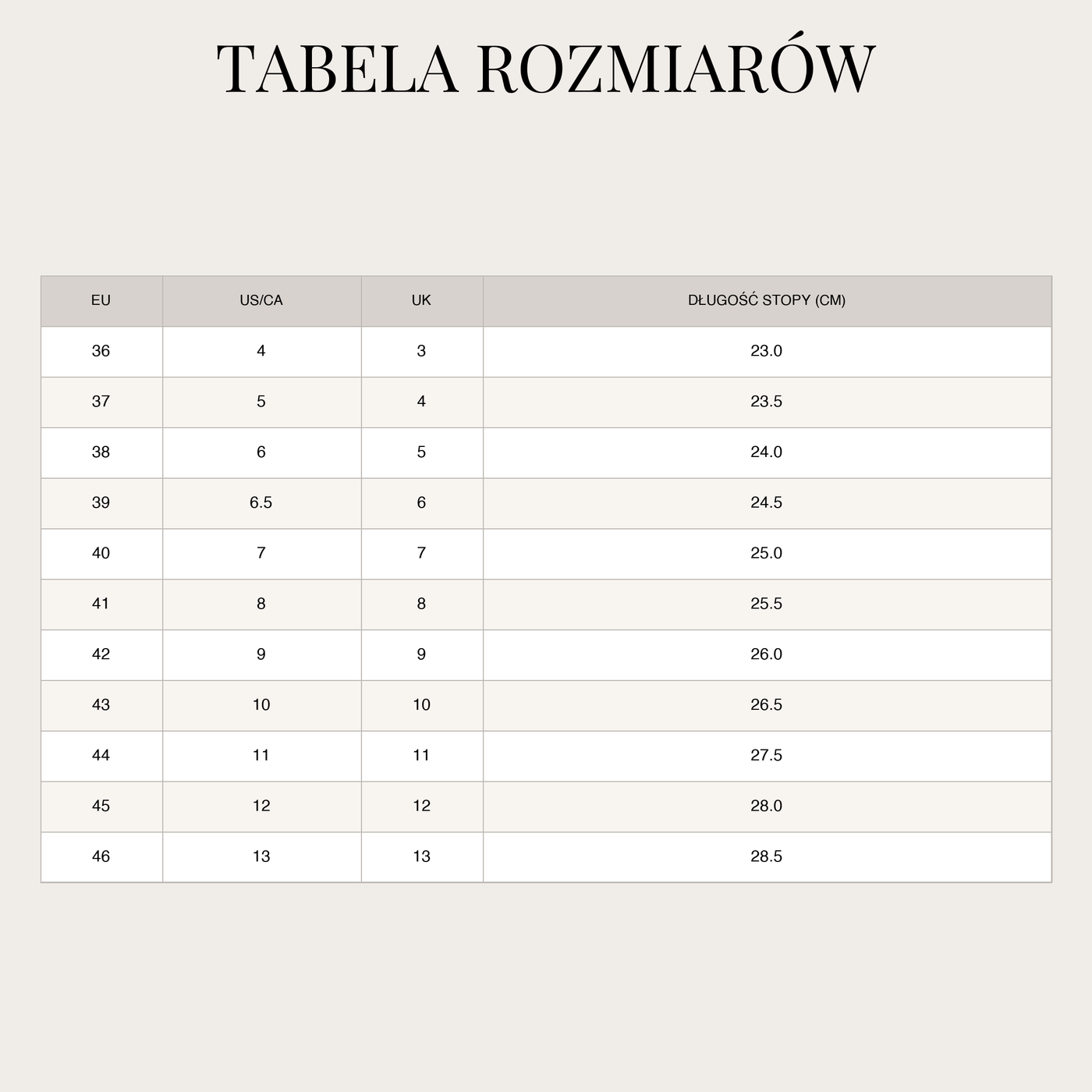 Men's Elevated Heel Sports Shoes | Casual size chart