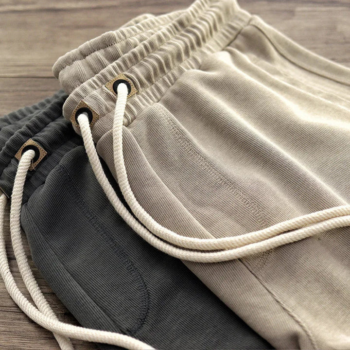 Strick Shorts aus weicher Mischung mit Kordelzugbund fuer Herren 2