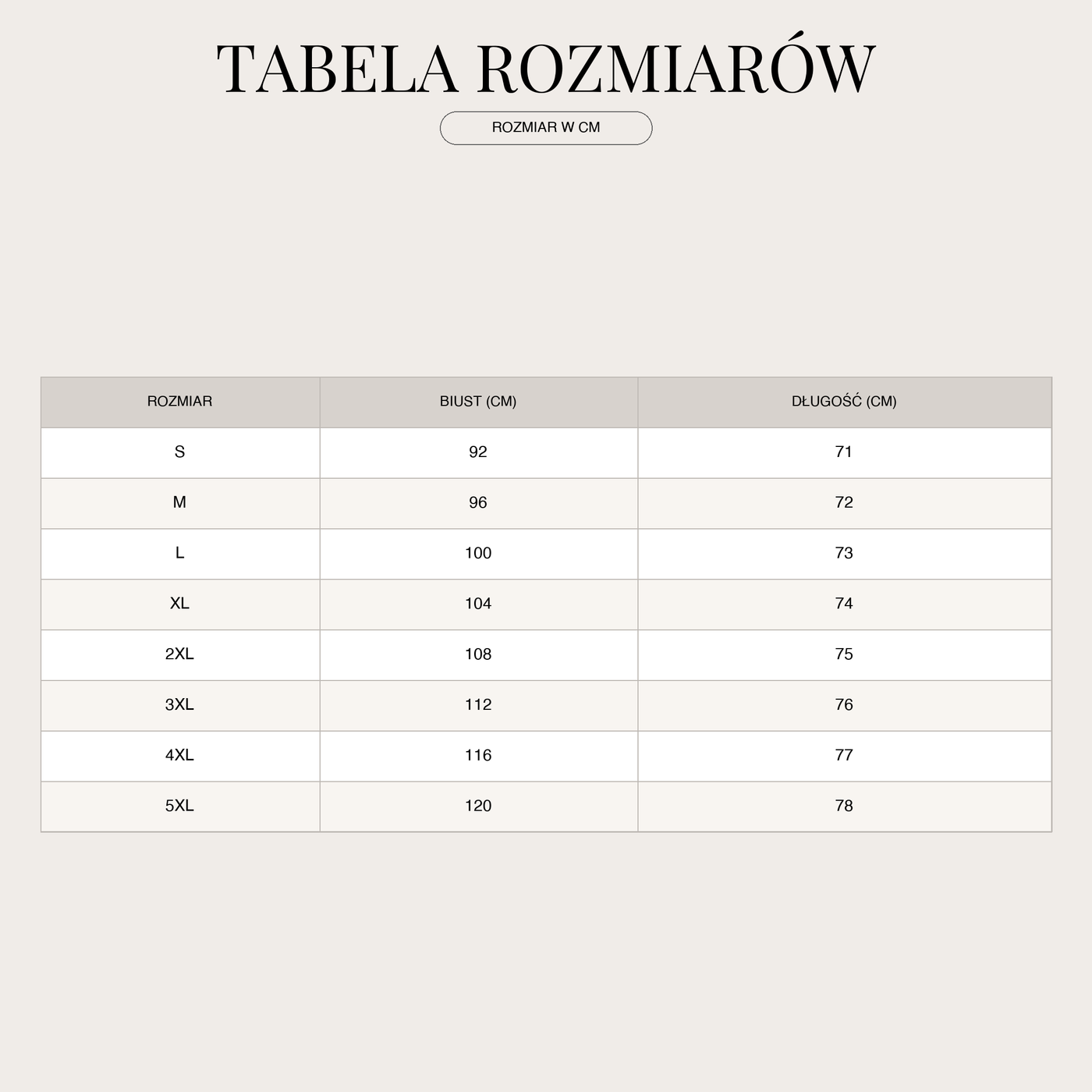 Top damski z wycięciami na rękawach – nadruk w serca z dekoltem na zamek size chart