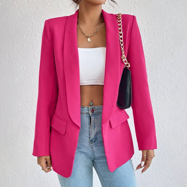 Taillierter Blazer für Damen – Mit schmalem Schnitt und Reverskragen 2