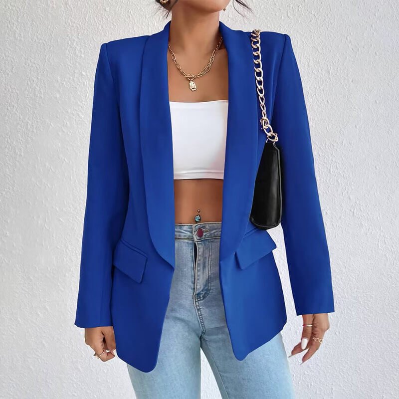 Taillierter Blazer für Damen – Mit schmalem Schnitt und Reverskragen 3