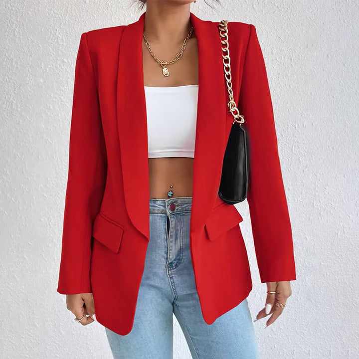 Taillierter Blazer für Damen – Mit schmalem Schnitt und Reverskragen 6