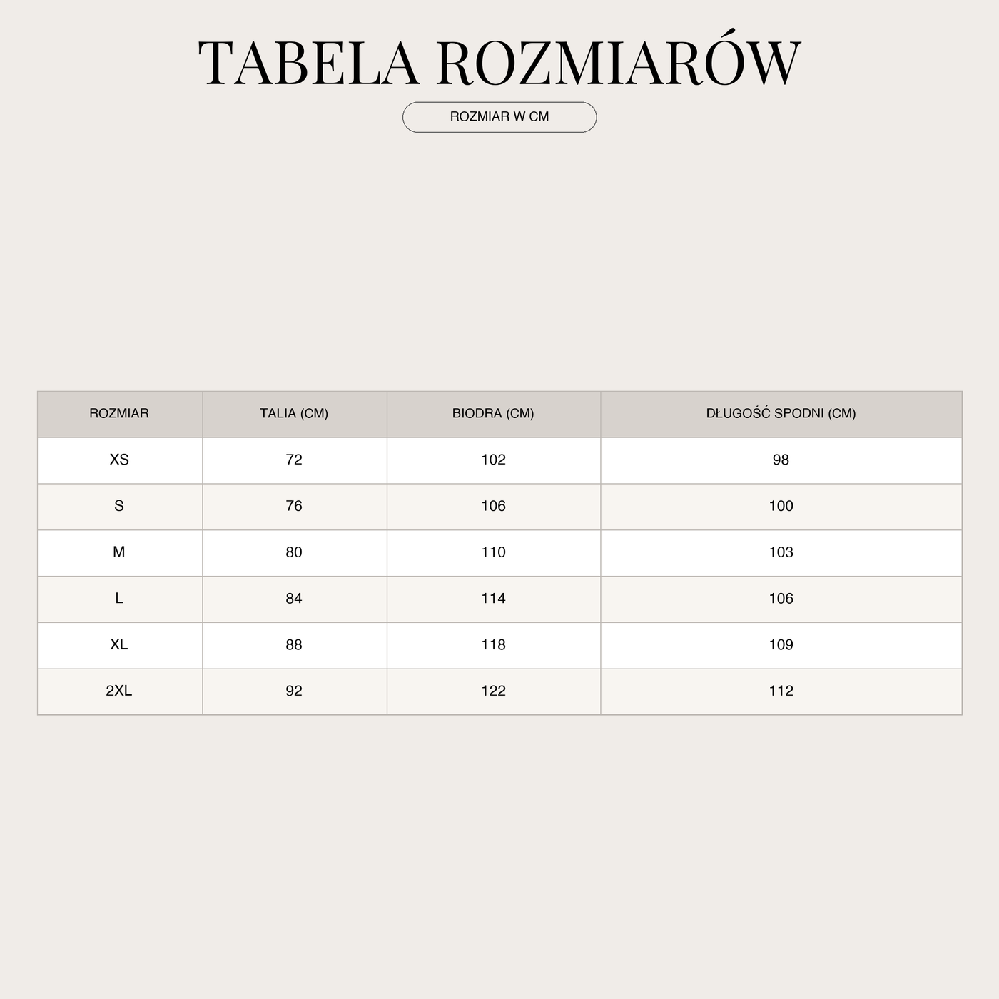 Weit geschnittene Jeans mit Rippbund für Damen size chart