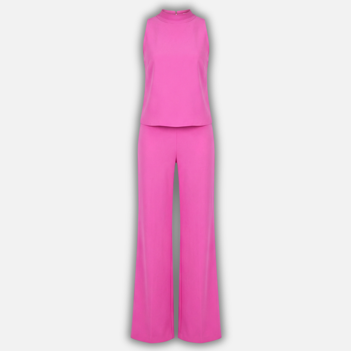 Weit geschnittenes Jumpsuit mit Neckholder für Damen
