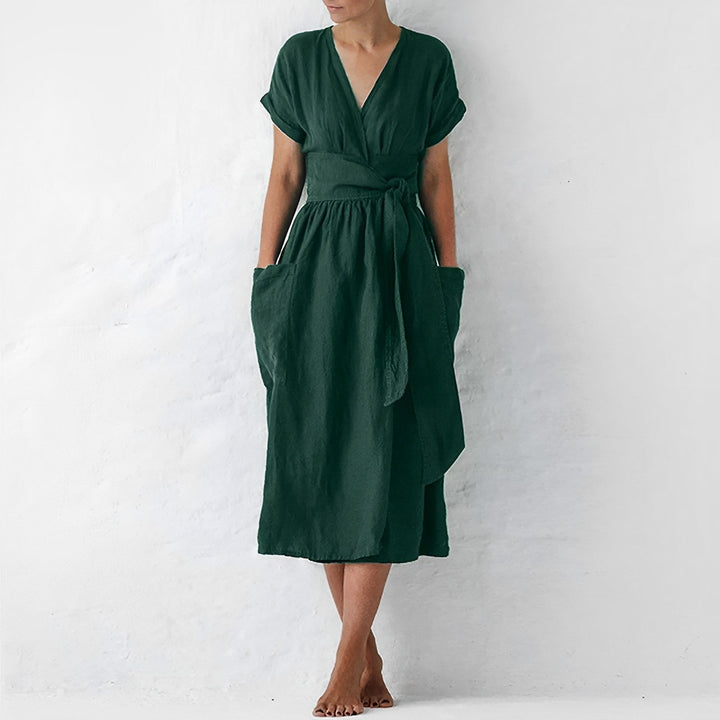 Wickelkleid für Damen | Midi
