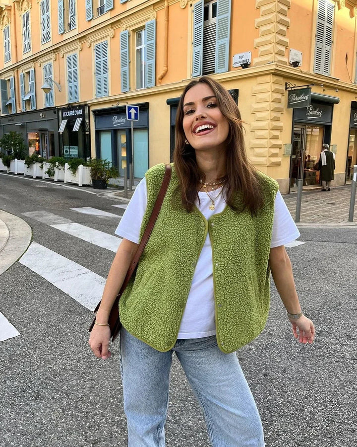 Woll-Bodywarmer für Damen – Aus Lammwollmix und ärmellos 2