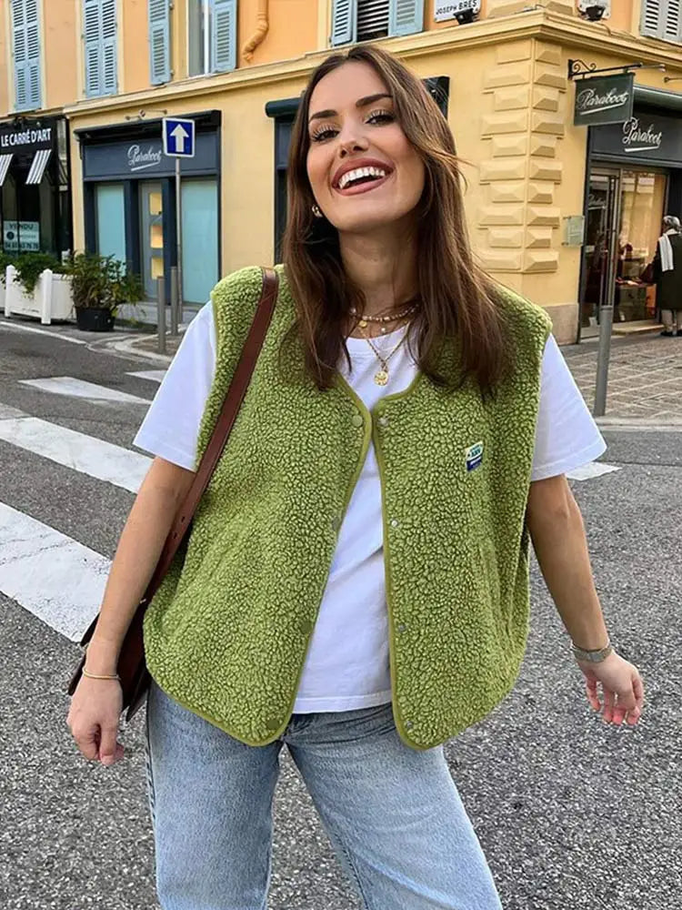 Woll-Bodywarmer für Damen – Aus Lammwollmix und ärmellos 3