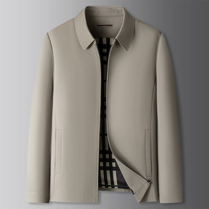 Zip-Front Wind-Jacket für Herren – Taillierter Fit 1
